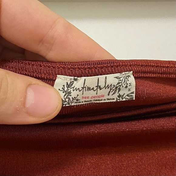 Free People Meant To Be Ruched Square Neck Bodysuit - Picture 8 of 8